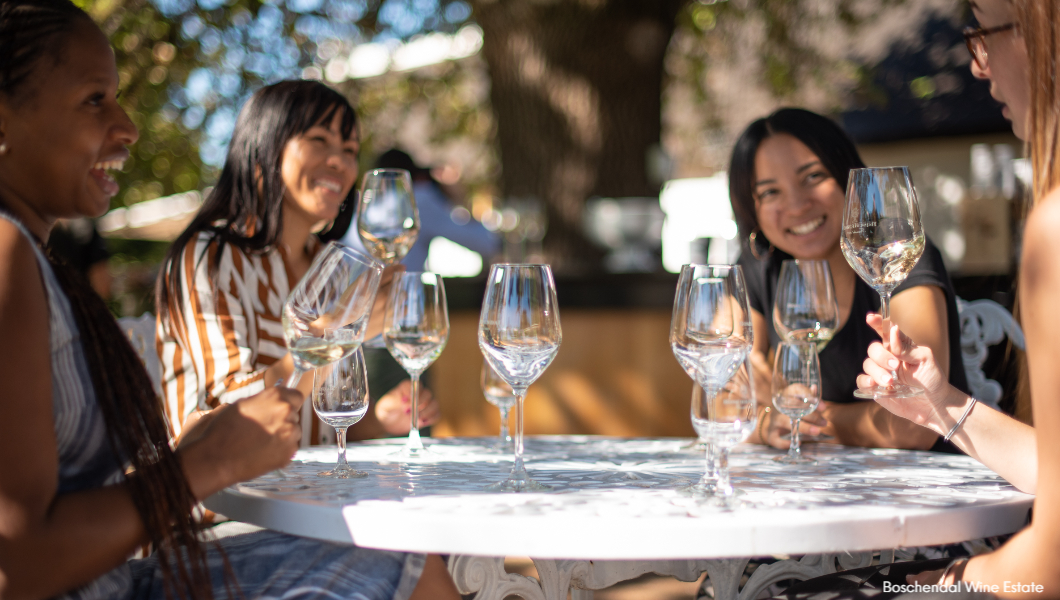 Boschendal Wine Estate wine tasting